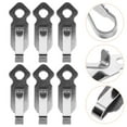 thumbnail image 2 of 10 Sets Screw Hooks For Hanging Outdoor Hook String Light Hooks For Outside Metal String Light Hook, 2 of 5