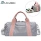 thumbnail image 2 of Bolso deportivo de gimnasio para mujer, bolsa de Entrenamiento de natación, baile femenino, esterilla de Yoga, paquete de equipaje de viaje al aire libre con bolsillo para zapatos Fivean unisex, 2 of 2