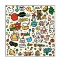 thumbnail image 2 of calmante para el cuidado de gatos, autoadhesiva, con estampados bonitos, para cepillarse los dientes, de tela suave, versátil y para cortar las 35 cm x 35 cm, 2 of 8