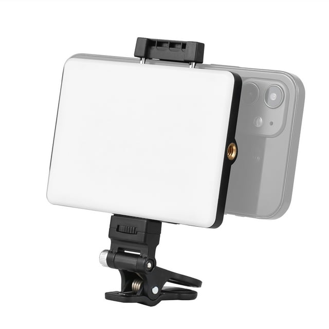 Lampe Photo, Température Réglable avec Batterie Intégrée Écran de Température de Couleur 60 Perles Led 1/4 Po 2000 mAh avec Écran Lcd Lampe 5 W Bicolore Led de Poche 2500k-9000k Batterie 2000 mAh 60 Perles Led