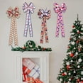 thumbnail image 3 of 4th of July Flag Bow, Red White Blue Star Print Ribbon Knot Hanging Decor for Independence Day Party and 4th of July Celebration,July 4th Decorations, 3 of 6