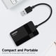 thumbnail image 3 of Lector de tarjetas Lenovo Lector de tarjetas Lenovo D303 USB3.0 4 en 1 lector de tarjetas SD/TF/MS/CF transmisión de alta velocidad carcasa ABS compatible con lectura de datos simultánea Lector d, 3 of 7