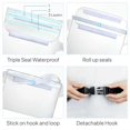 thumbnail image 5 of Gifts PVC Transparent Touch Screen Diving Shoulder Waist Pack Bag Swimming Bags Mobile Phone Waterproof Bag Swimming Waterproof Waist Pack WHITE, 5 of 8