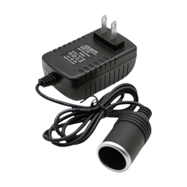 Adaptador de toma de corriente para coche,Convertidor de CA a CC de 12 V y 2 A,Adaptador de corriente para toma de mechero de coche,Cable de repuesto para adaptador de corriente