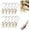 Beige, variant on Space-Saving Clothespin Hat Pants Storage Hanging Travel Hook,Stainless Steel Clothes Hanger Hooks Boot Hanger Clips,360° Rotating Multifunctional Closet Organizer Pins for Pants