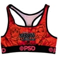 thumbnail image 1 of Naruto Sketch Tie-Dye PSD Sports Bra-Small, 1 of 3