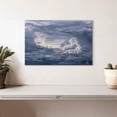 thumbnail image 2 of Elephant Stock Blue Cloudy Sky Wall Art - Horizontal Canvas Wall Art - Living Room Wall Decor - Nature Canvas - Blue And Gray Decor - 12" x 8", 2 of 8