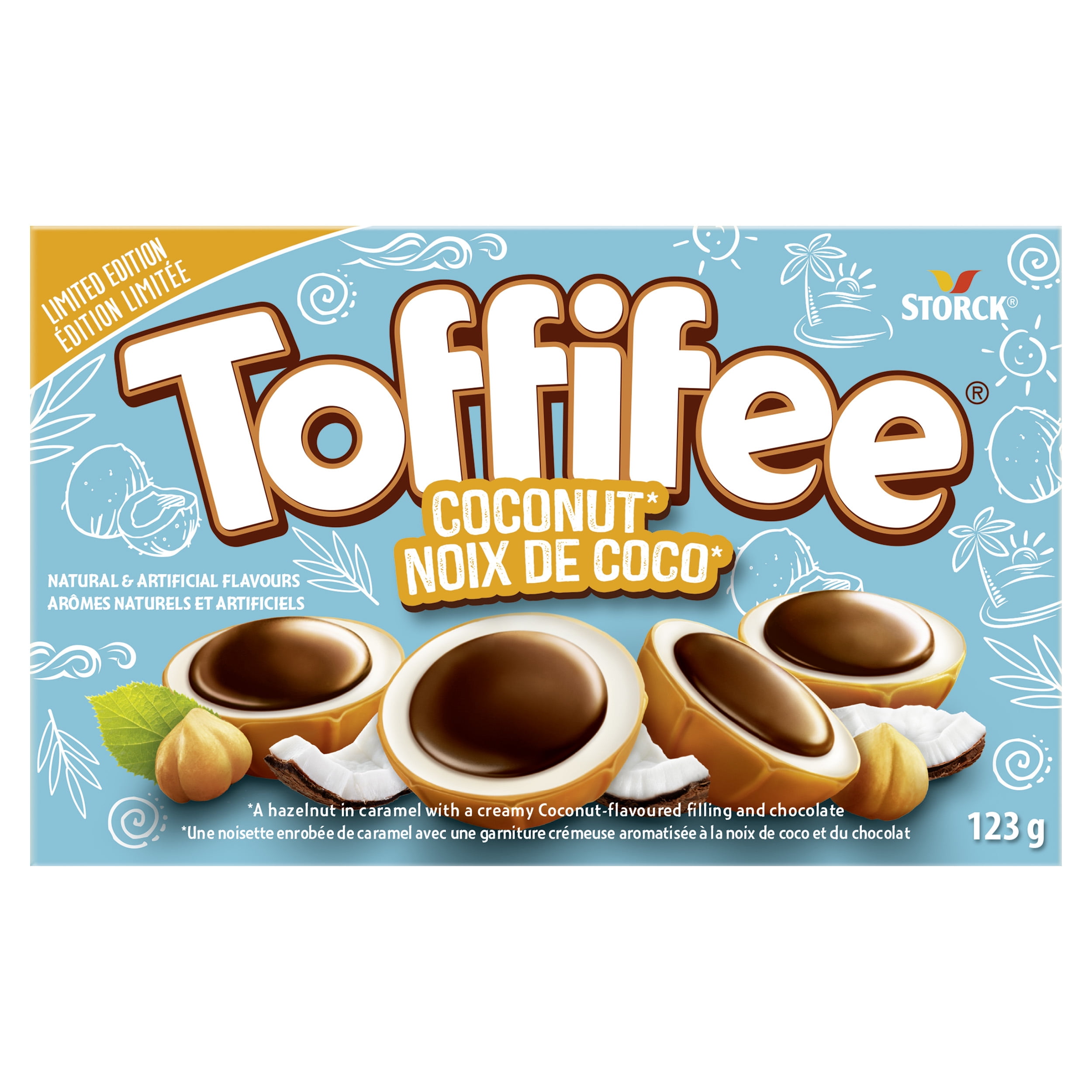Toffifee® Hazelnut in Caramel with a Creamy Coconut-flavoured Filling and Chocolate