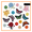 colorful3, variant on AUQ 36 Pcs Iron On Patches,Versatile Iron On Patches for Creative Styles,Custom Patches with No Residue for Fashionable Designs