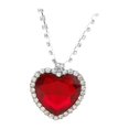 thumbnail image 3 of Collar colgante jinwen con diamantes de imitación corazón de amor para San Valentín, 3 of 7