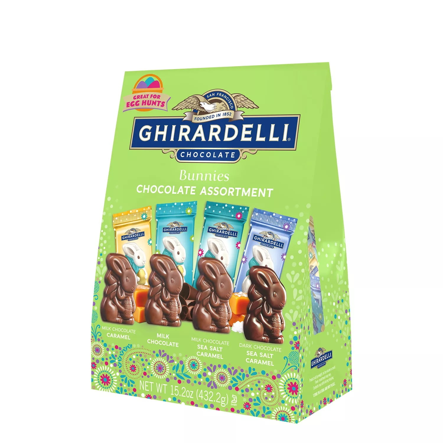 Ghirardelli Chocolate Bunnies Chocolate Assortment (15.2 Ounce)