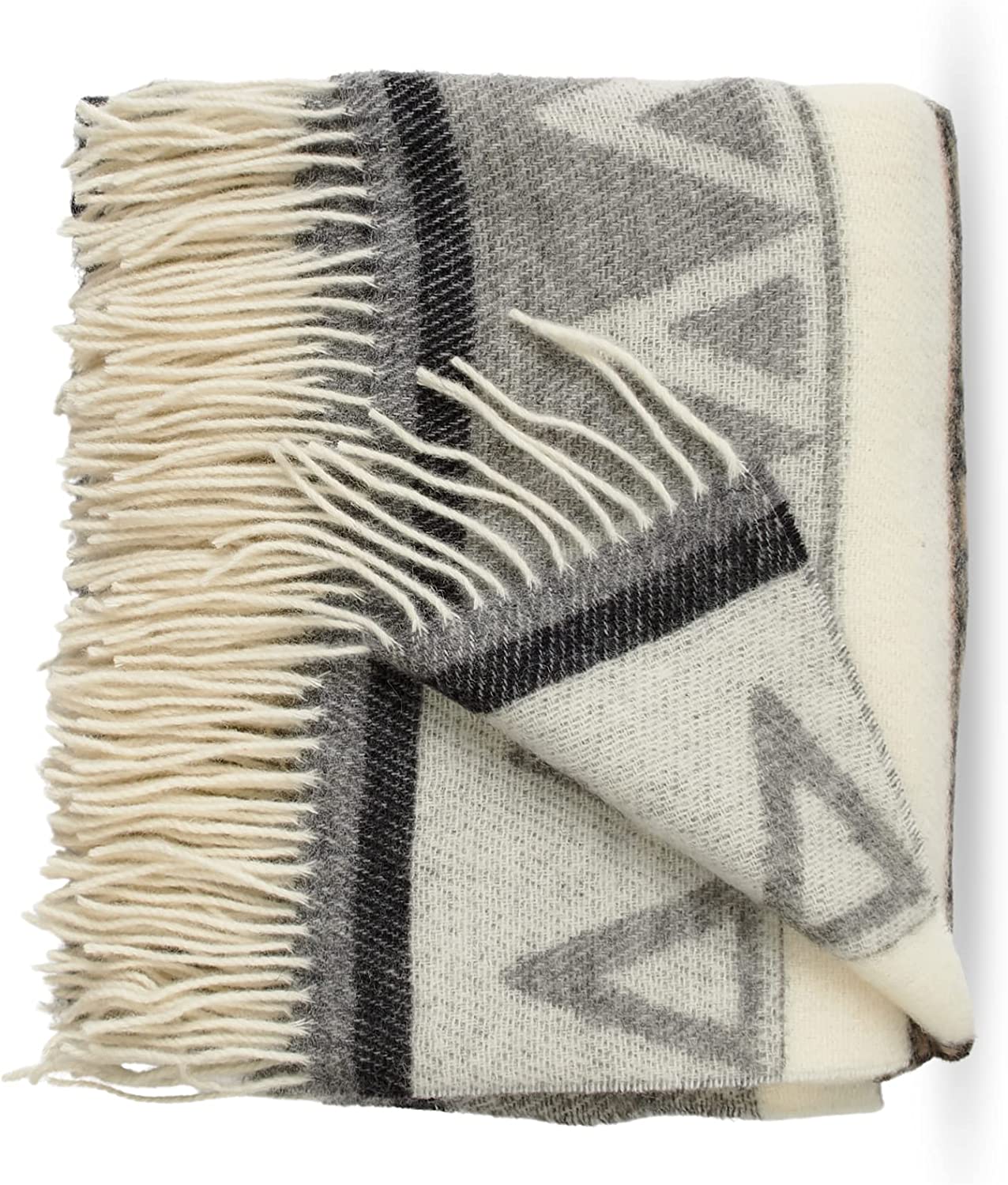 GUAIPOU Wool Blanket 100 Wool from New Zealand Perfect as a Throw