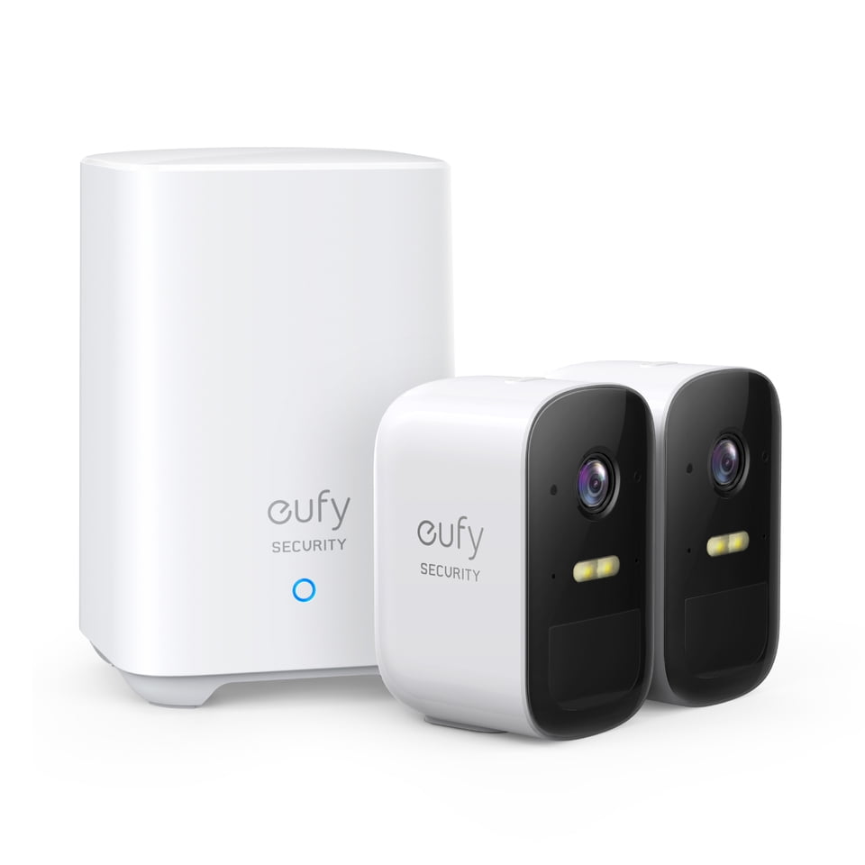 eufy Security, eufyCam 2C 2Cam Kit, Wireless System with 180Day