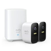 Angle View: eufy Security, eufyCam 2C 2-Cam Kit, Wireless System with 180-Day Battery Life, IP67, Night Vision, No Monthly Fee