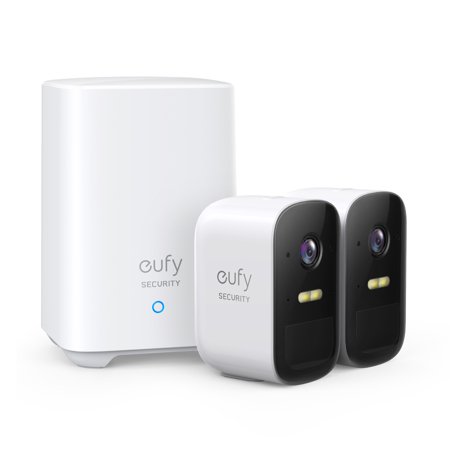 eufy Security, eufyCam 2C 2-Cam Kit, Wireless System with 180-Day Battery Life, IP67, Night Vision, No Monthly Fee
