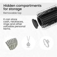 thumbnail image 5 of Travel Hair Brush Secret Hidden ,Safe Hidden Stash Secret Boxes Container, Money Jewelry Keys Valua, 5 of 5