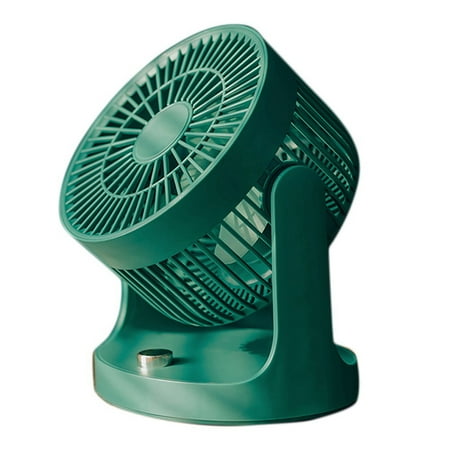 

USB Desktop Fan for Home Desktop Desk Bedroom 110° Rotation Green