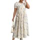 thumbnail image 3 of Vestido de Verano para Mujer, Talla Grande, Informal, Sin Mangas, con Tirantes Finos, para Playa Flores de Albaricoque XL, 3 of 7