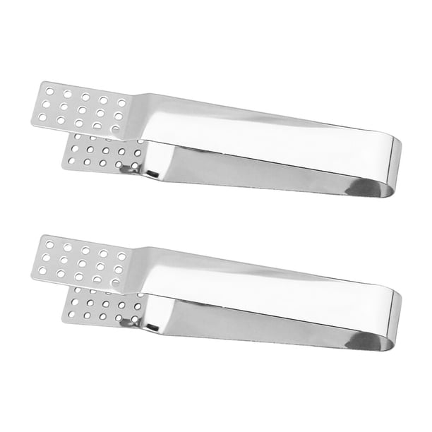 EeaseMX 2 pinzas de acero inoxidable para bolsitas de té, resistentes al calor, multifunción, para alimentos