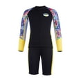 thumbnail image 1 of Traje de neopreno dividido Kusrkot para niños XL negro, 1 of 8