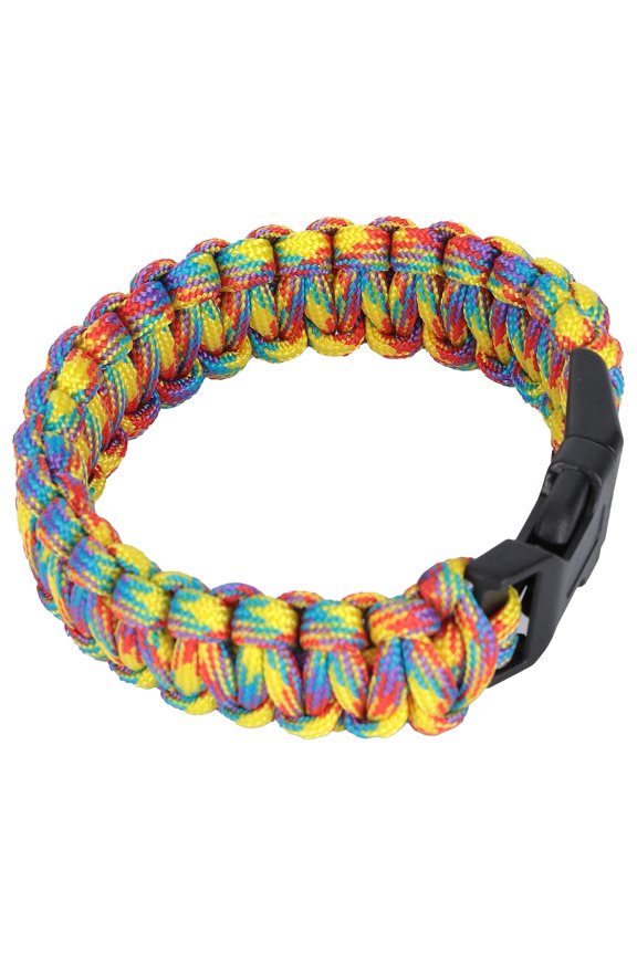 Camping Paracord Survival Bracelet,Paracord Bracelet for Men Women Outdoor Survival Bracelet with Parachute Cord,Parachute Bracelet