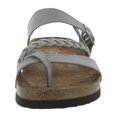 thumbnail image 3 of White Mountain Womens Hazy Nubuck Slip On Slide Sandals, 3 of 3