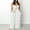 White, variant on Black and Friday Clearance under $5 GaThRRgYP Women's Pants Clearance $5,Women's Casual Sleeveless Loose Straps Printing High Waist Wide Leg Jumpsuit Rompers With Pocket