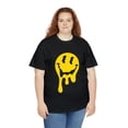 thumbnail image 6 of Dripping smiley face graphic tee Unisex Heavy Cotton Tee, 6 of 8