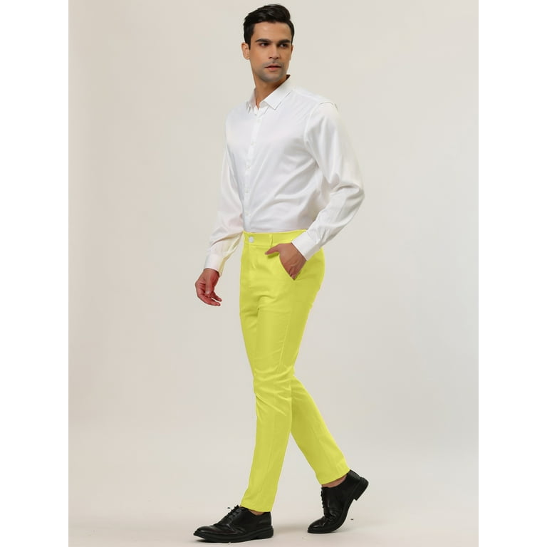 Yellow hotsell pants walmart