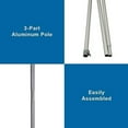 thumbnail image 5 of Vispronet Retractable Banner Stand, 24in x 79in, Fits 2ft x 6.6ft Banners, 5 of 5