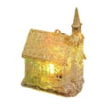 thumbnail image 4 of Decoración navideña Baoblaze LED iluminada Casa Adornos Navidad escena decorativa luminosa ciudad navideña escritorio Casa Colgante, 4 of 8