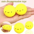 thumbnail image 1 of RKSTN Decompression Sticky Wall Ball Sticky Ball Squeeze Vent Ball Little Pink Pig And Little Yellow Chicken Decompression Sticky Wall Ball Yellow (No Luminous Light), 1 of 5