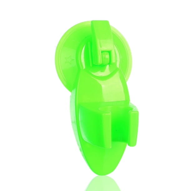 Advancent Soporte de cabezal de ducha para baño, soporte de boquilla móvil sin perforaciones, asiento de succión, Pedestal de portabrocas Juegos de accesorios de baño Verde Advancent JJ14711-03B