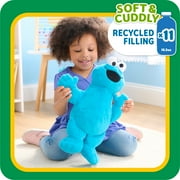 Sesame Street Large Plush Cookie Monster Baby and Toddler Toys, Ages 18 Months+