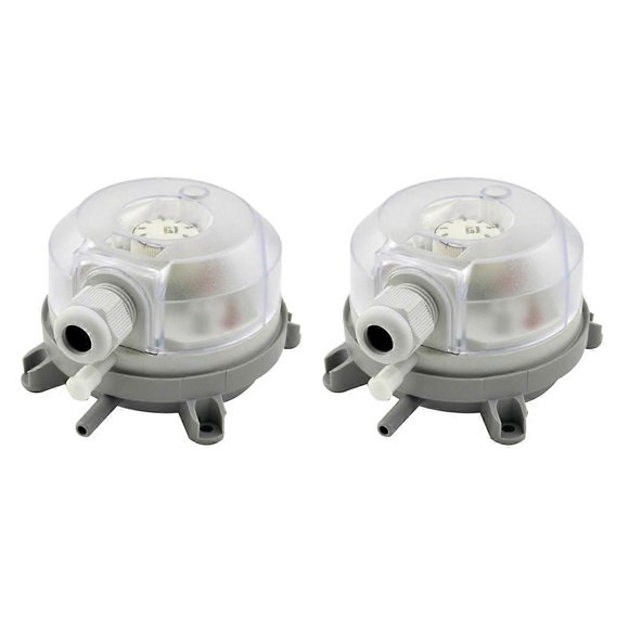 Interruptor de presión diferencial de aire 2X ajustable de 50 a 500 Pa - Interruptor de presión de aire