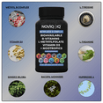 thumbnail image 3 of NOVIQ - 11-in-1 Methylated B-Complex Supplement: 680mcg L-Methylfolate(5-MTHF) Thiamine(B1) Riboflavin(B2) Pyridoxal(B6) Methylcobalamin(B12) - Vitamin D3 + Nootropics, 3 of 7