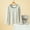 Khaki, variant on asdoklhq Cotton Pajamas for Women Set Women's Innerwear Set for Fall and Winter - Soft and Warm Long-Sleeved Thermal Top with Round Neck White L