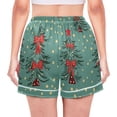 thumbnail image 3 of joogoo Women's Pajama Lounge Shorts Christmas Tree Bottoms Sleep Short XXL, 3 of 7