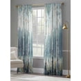 thumbnail image 4 of Modernism Tree Sheer Curtains 96 Inch Length 2 Panels Set, Spring Forest Scene Oil Painted Voile Window Treatment Semi Sheer Long Curtains Drapes for Bedroom/Living Room/Kitchen 52"x96"x2, 4 of 7