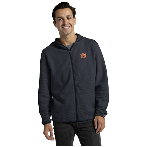 Men's League Collegiate Wear Navy Auburn Tigers Summit Full-Zip Hoodie