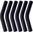 thumbnail image 3 of 12 Pcs Metal Straw Silicone Tips,Bexikou Food Grade Rubber Straw Covers,Silicone Straw Tips for Stainless Steel Straw, Reusable Straws Tips for Metal Drinking Straws, 3 of 6