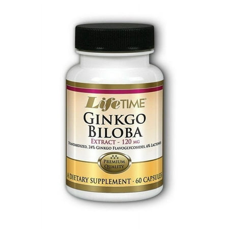 LifeTime Ginkgo Biloba 120 mg Twin Pack 60+60 Capsule