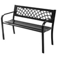 thumbnail image 4 of Costway Banco de Jardín, Patio, Parque, Porche, Silla para Exteriores, Estructura de Acero,, 4 of 5