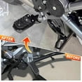 thumbnail image 2 of Black Adjustable Foot Pegs Footrest Pedal For Bmw R1200Gs R1250Gs Adventure, 2 of 9