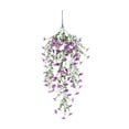 thumbnail image 2 of kkbbma under $5 Artificial Hanging Flowers for Outdoors, UV Resistant Faux Petunias, Realistic Fake Silk Long Vines Morning Glory Eucalyptus for Outside Indoor Planter Porch Patio Home Decor, 2 of 9