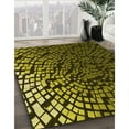 thumbnail image 3 of Ahgly Company Machine Washable Indoor Square Transitional Midnight Gray Area Rugs, 6' Square, 3 of 7