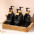 thumbnail image 3 of Set de botellas dispensadoras para champú/acondicionador Mithrgrous, 500 ml, 5 unidades, 3 of 7