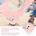 thumbnail image 7 of Dteck Case for iPad Pro 11 inch M4 2024,Heavy Duty Armor Shockproof Kids Case with Rotating Stand & Hand/Shoulder Strap for iPad Pro 11-in. (M4),Pink, 7 of 7