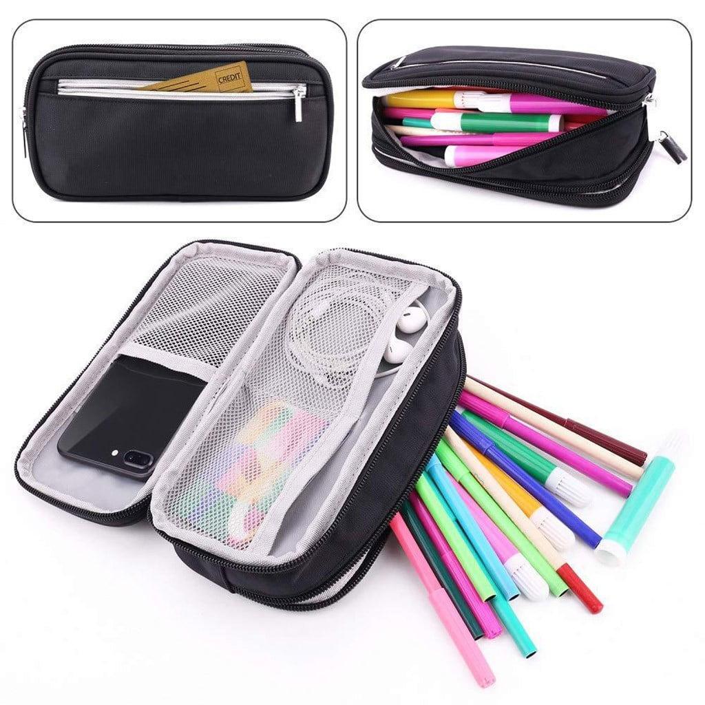 Large Capacity Pencil Case Student Adult Multilayer Long Pencil Case