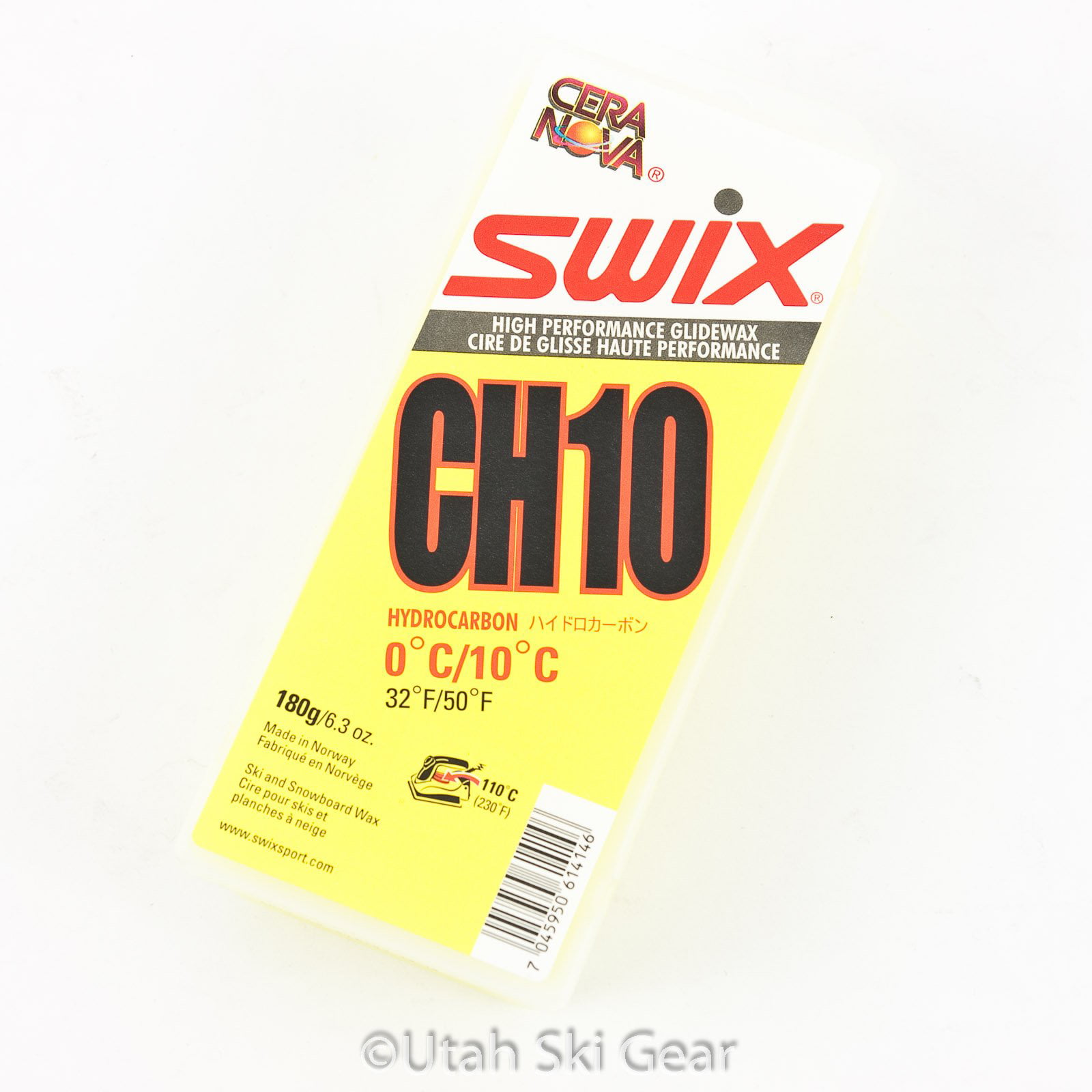180g in Bulk Packaging Swix Cera Nova X CH8 Red Hydrocarbon Ski WaxWarm 